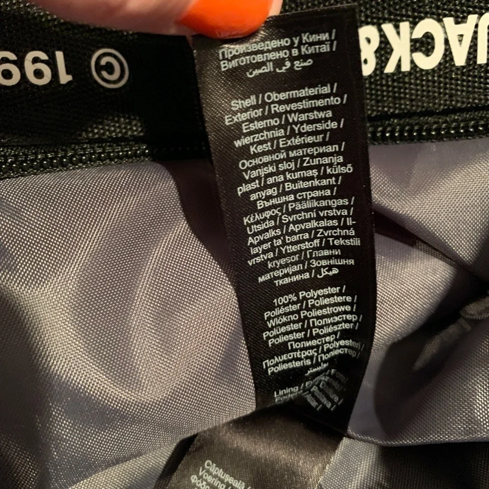 Jack & Jones Zody Tote Bag in Black NWT